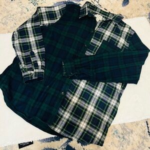 LL Bean Men’s Flannel Long Sleeve Plaid Shirt XL